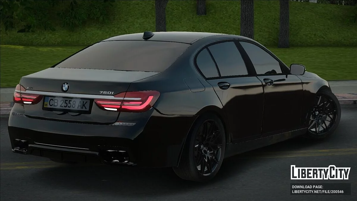 BMW 750I XDrive / GTA San Andreas