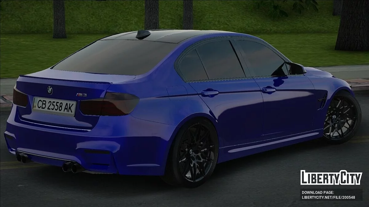 BMW M3 F30 / GTA San Andreas