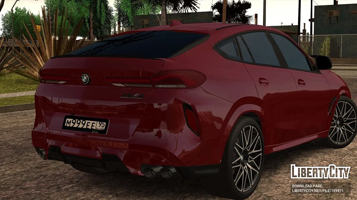 BMW X6 M F96 Competition 2020 / GTA San Andreas