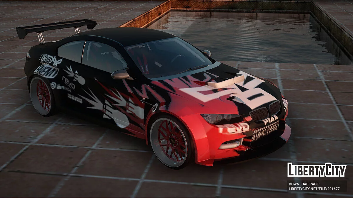 BMW M3 E92 Tuned v2 / GTA San Andreas