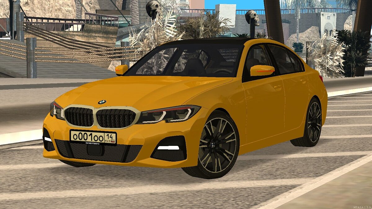 Скачать BMW M3 G20 + CCD для GTA San Andreas