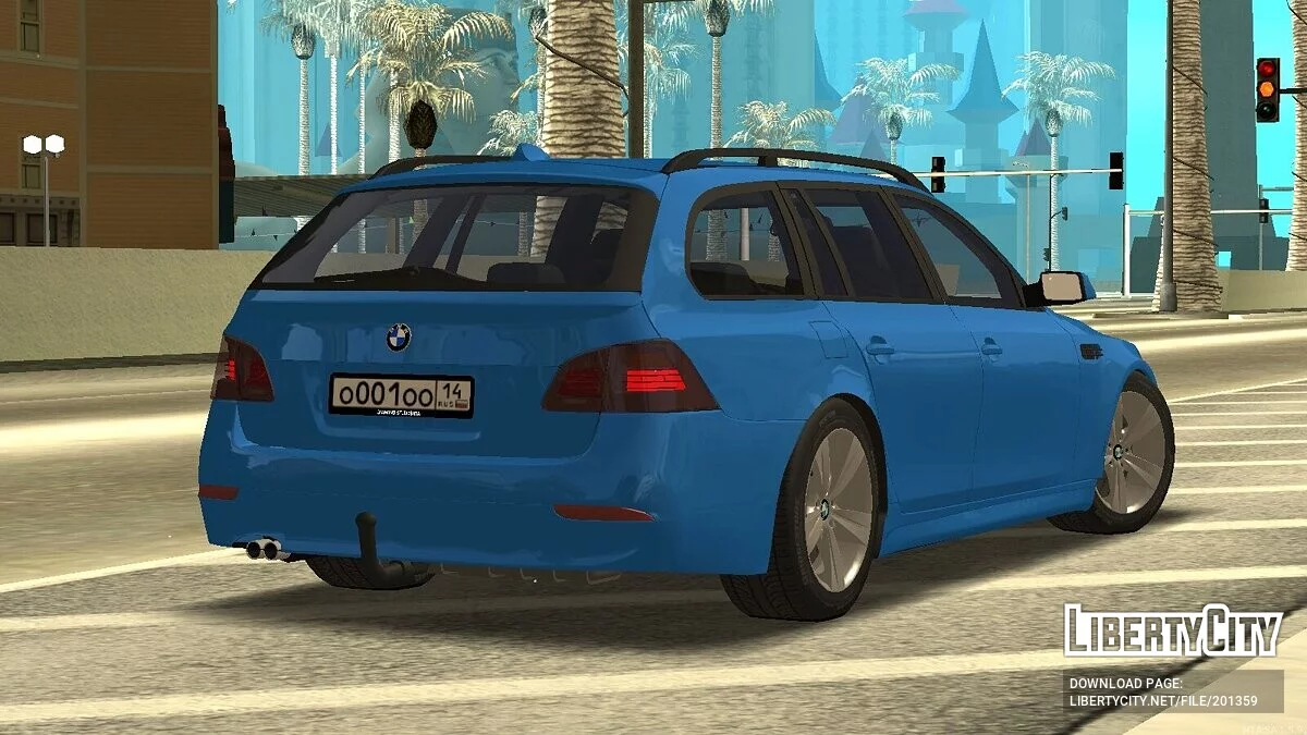 BMW M5 E61 + CCD / GTA San Andreas