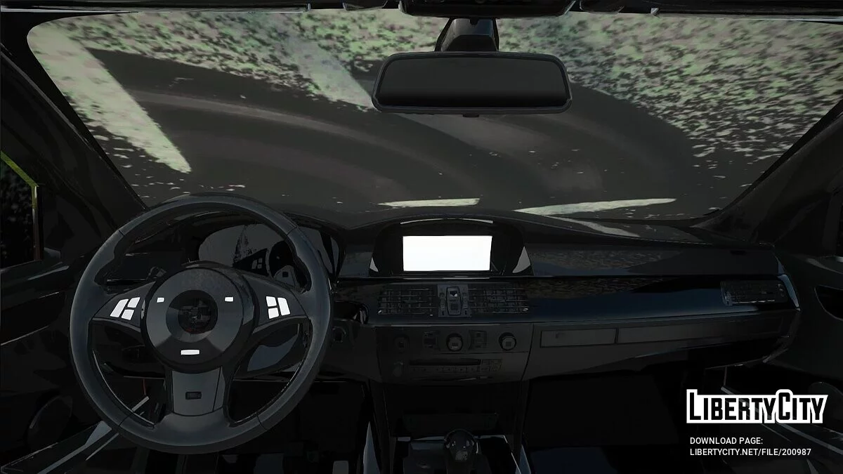 BMW M5 в снегу / GTA San Andreas