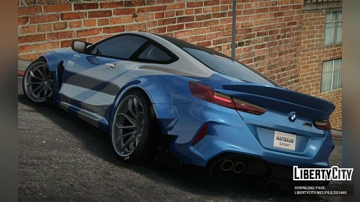 MANSAUG BMW M8 Competition Coupe / GTA San Andreas