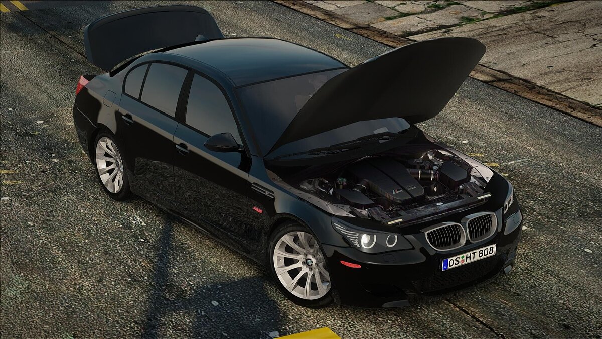 Скачать BMW M5 E60 для GTA San Andreas