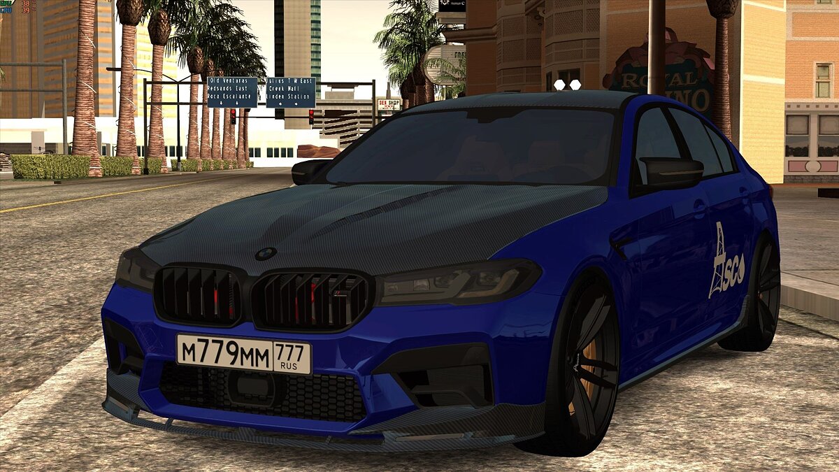 Скачать BMW M5 F90 Competition ASCO COLLECTOR BATUSAI для GTA San Andreas