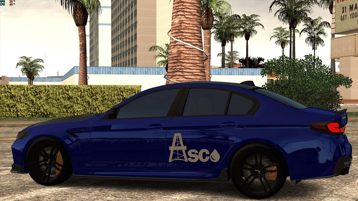 Скачать BMW M5 F90 Competition ASCO COLLECTOR BATUSAI для GTA San Andreas