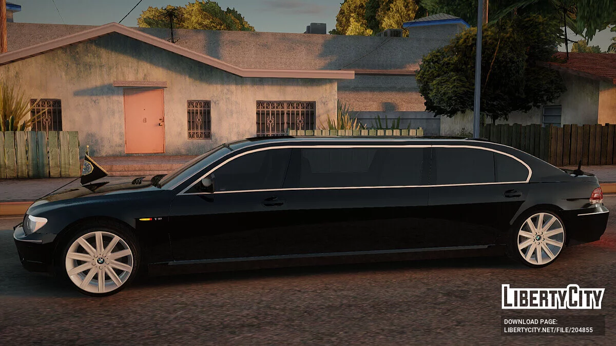 BMW E66 7-Series Limousine / GTA San Andreas