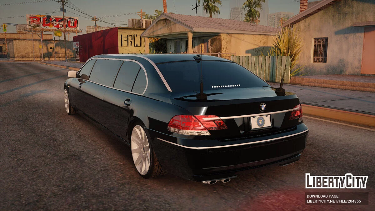 BMW E66 7-Series Limousine / GTA San Andreas