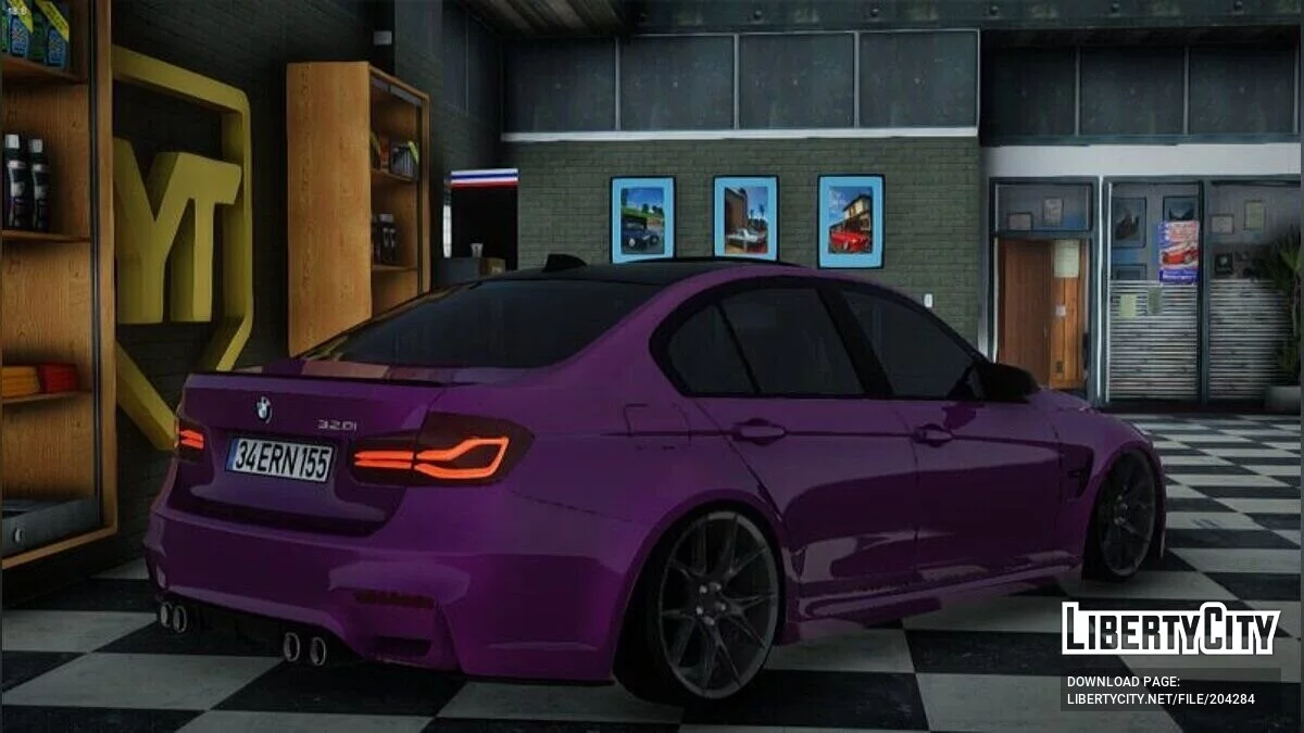BMW M3 F80 34 ERN 155 / GTA San Andreas