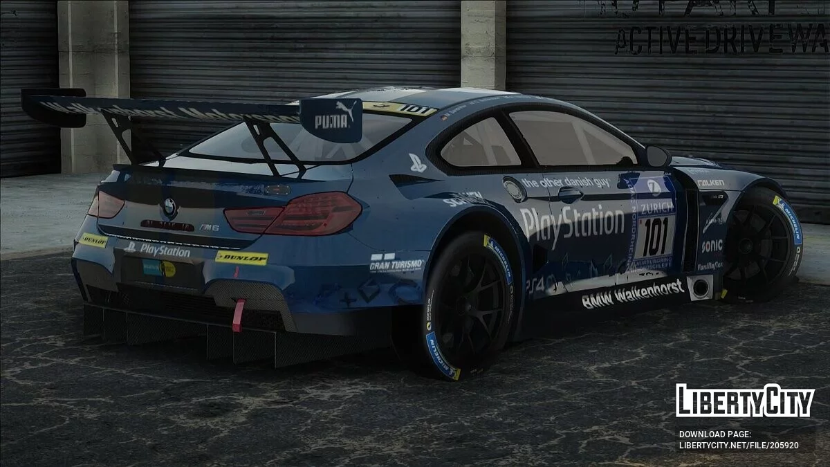 2018 BMW M6 GT3 [F13] / GTA San Andreas