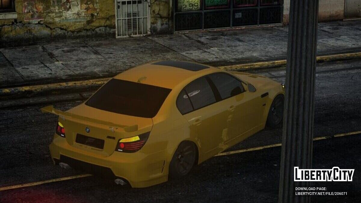 Скачать BMW M5 E60 Sport для GTA San Andreas