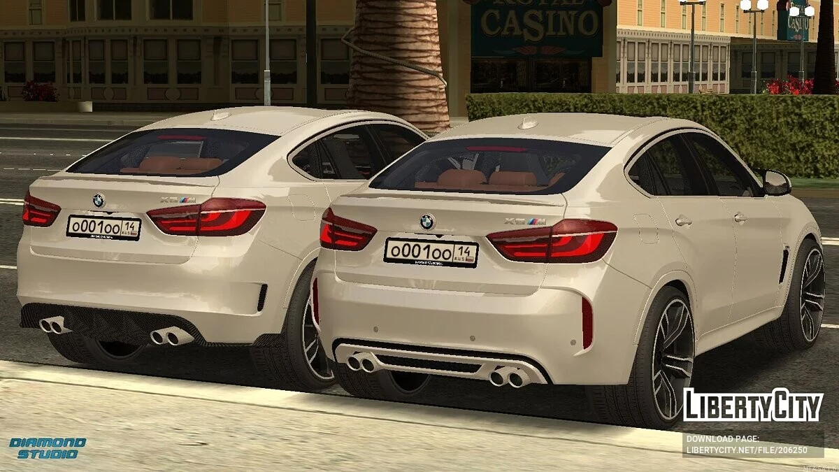 BMW X6M F86 + CCD / GTA San Andreas