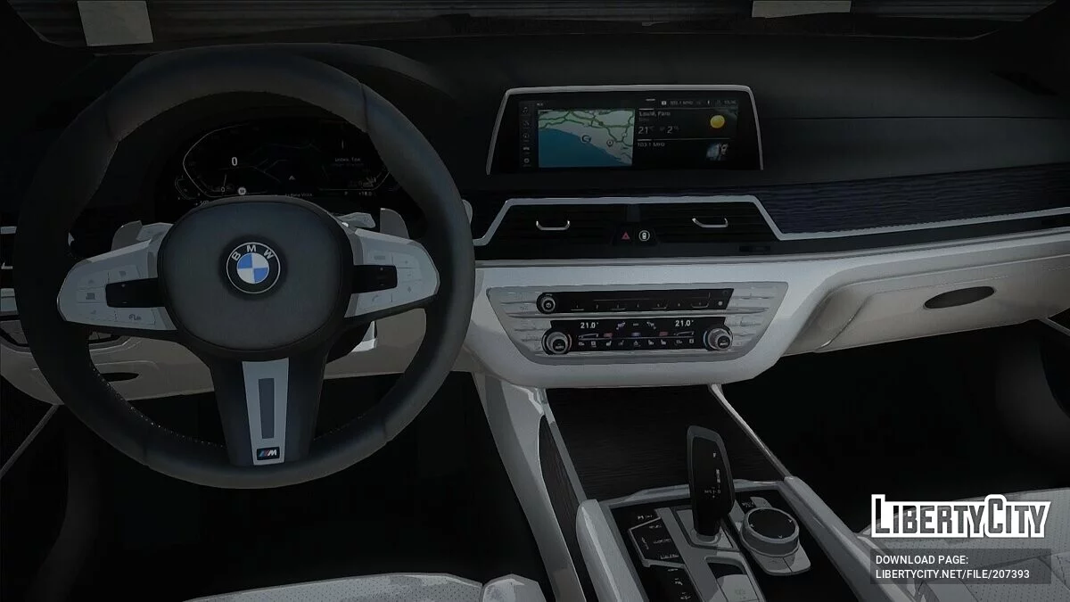 BMW 7 Series G12 / GTA San Andreas