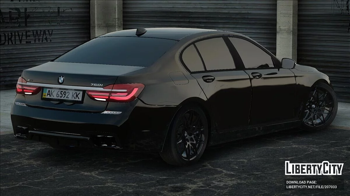 BMW 750I XDrive / GTA San Andreas