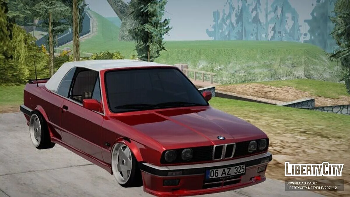 BMW E30 Cabrio / GTA San Andreas