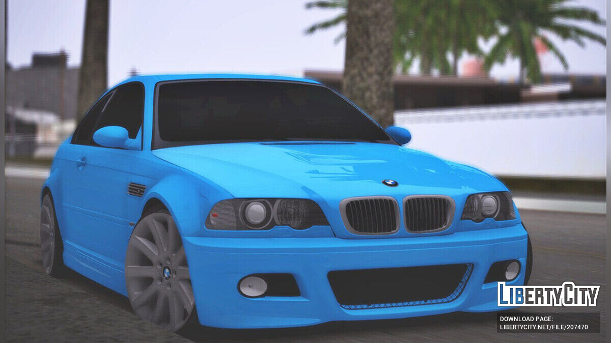 Завантажити BMW E46 для GTA San Andreas