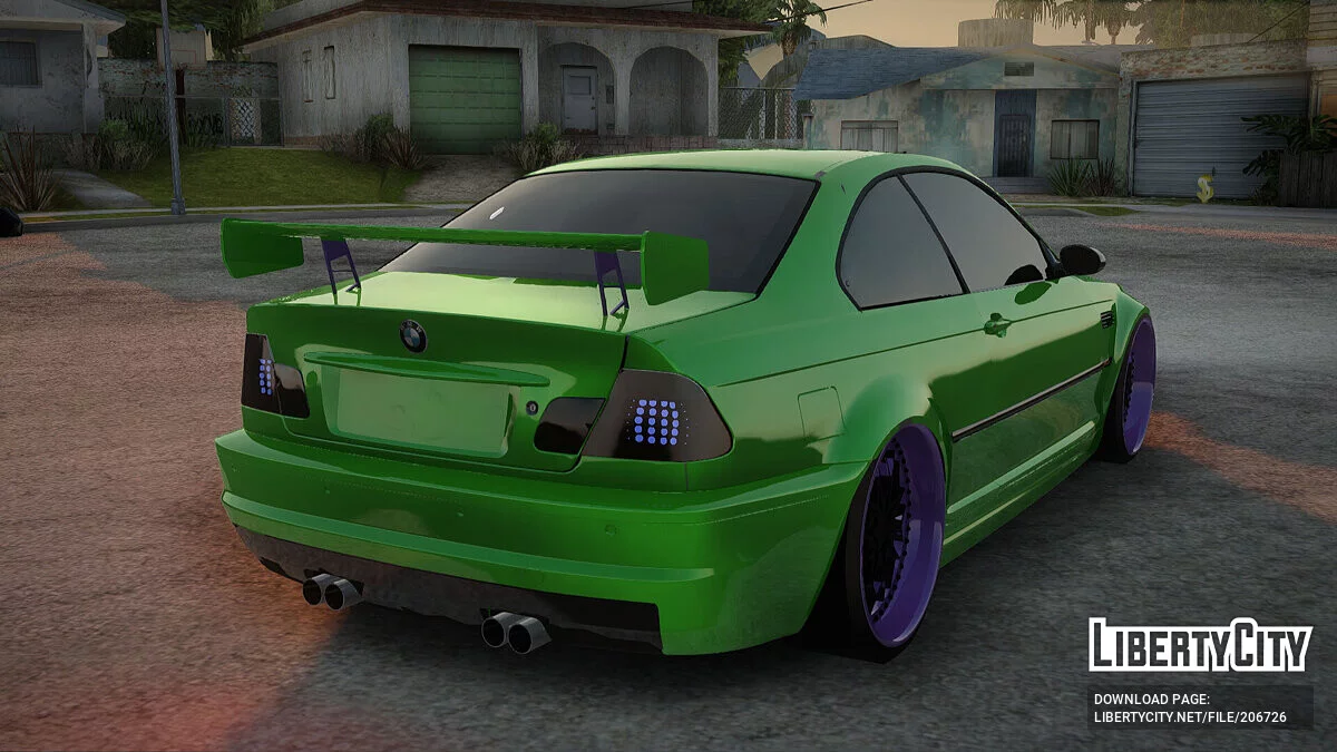 BMW M3 E46 MILKA / GTA San Andreas