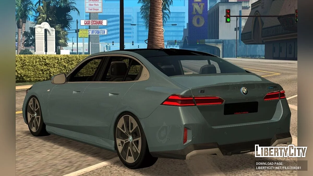2024 BMW I5 G60 / GTA San Andreas