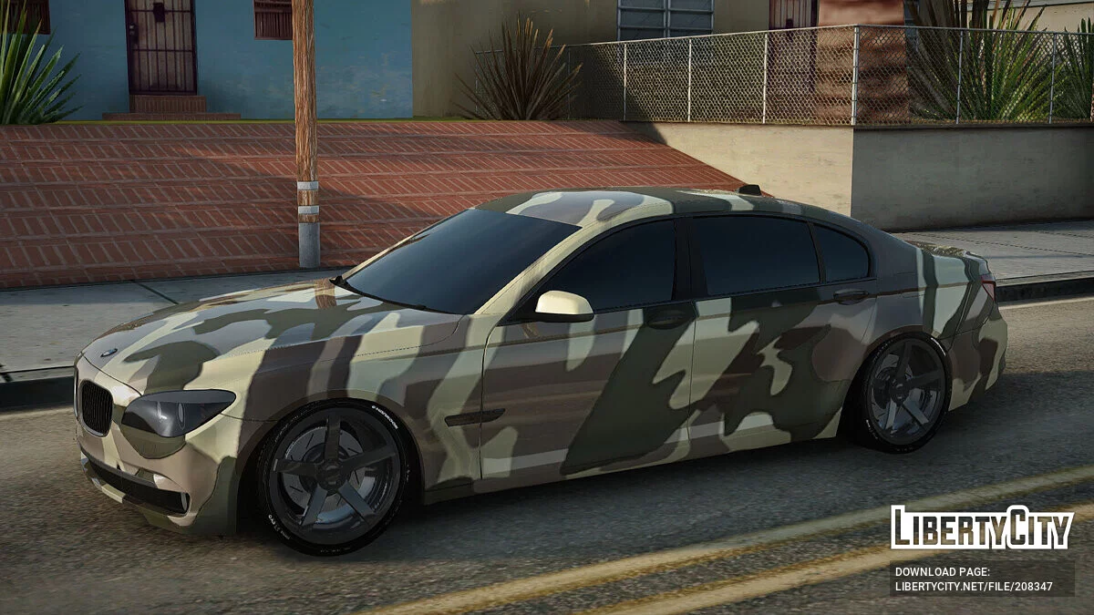 BMW 7 Камуфляж / GTA San Andreas
