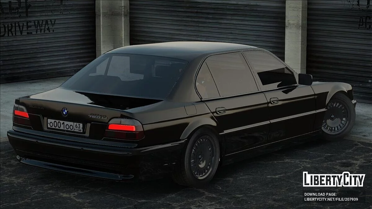 BMW E38 Alpina / GTA San Andreas