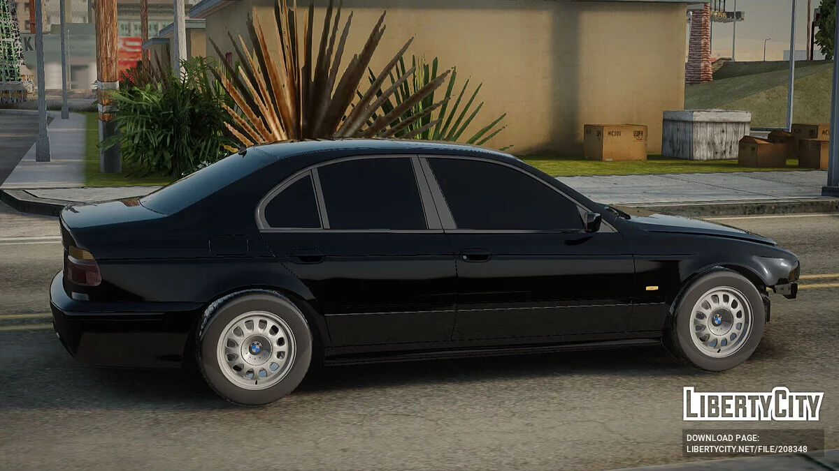 BMW E39 без бампера / GTA San Andreas
