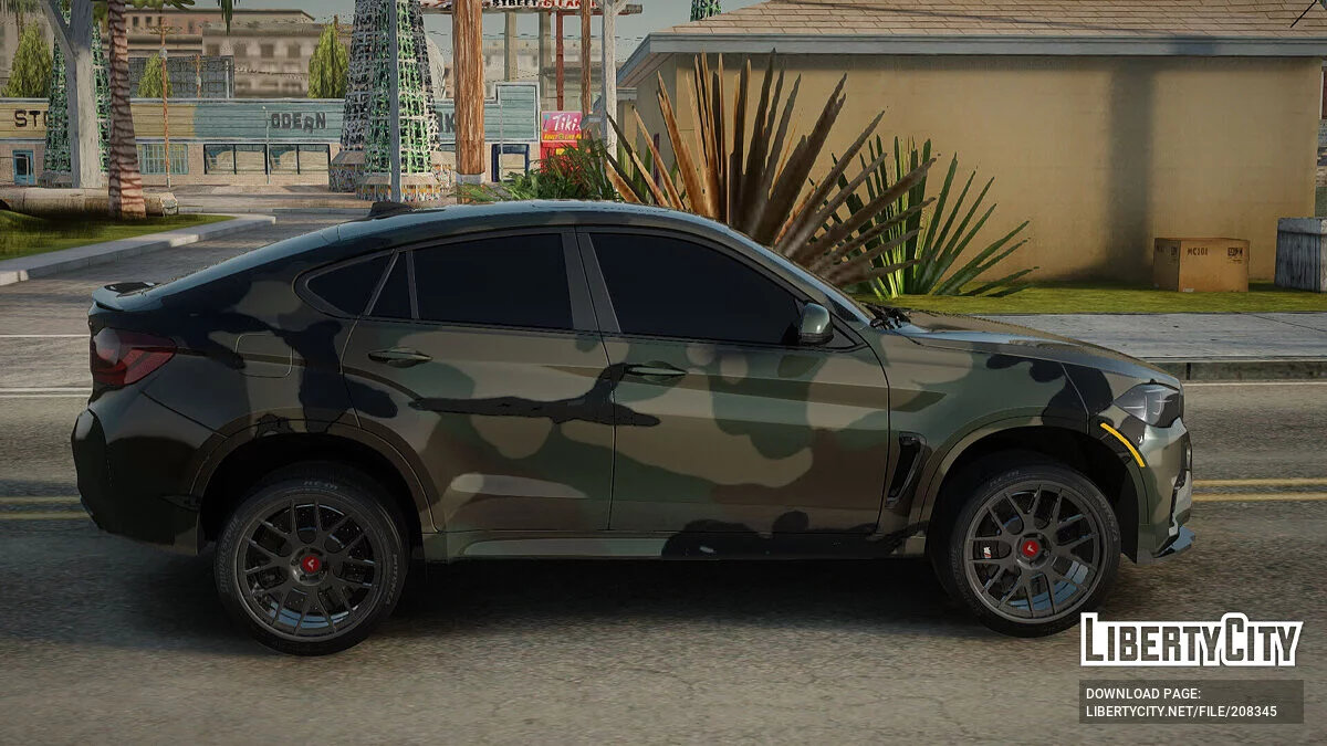 BMW X6 Камуфляж / GTA San Andreas