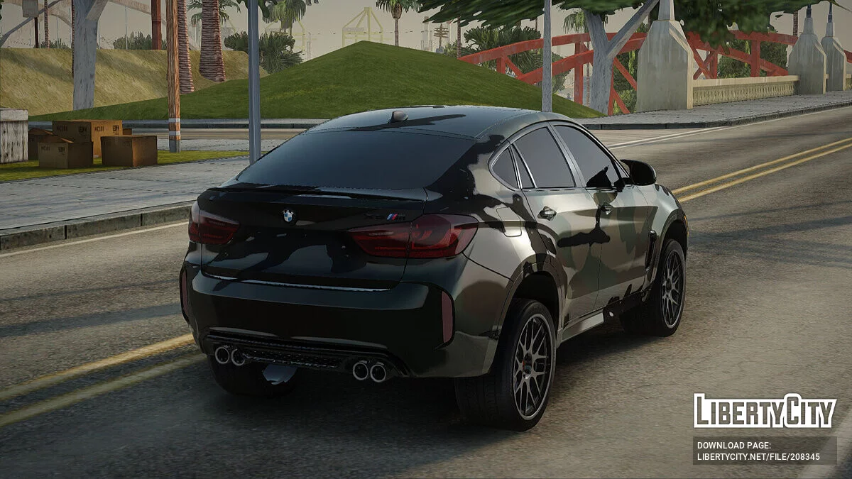 BMW X6 Камуфляж / GTA San Andreas