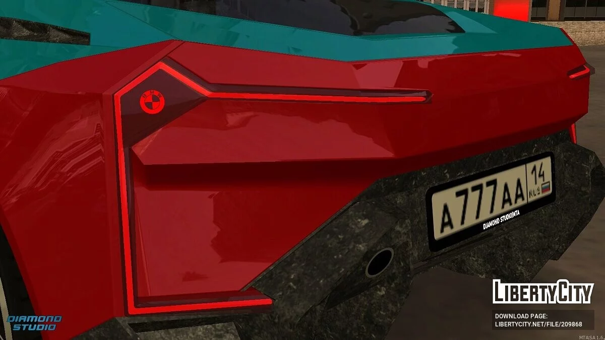 BMW Vision M Next / GTA San Andreas