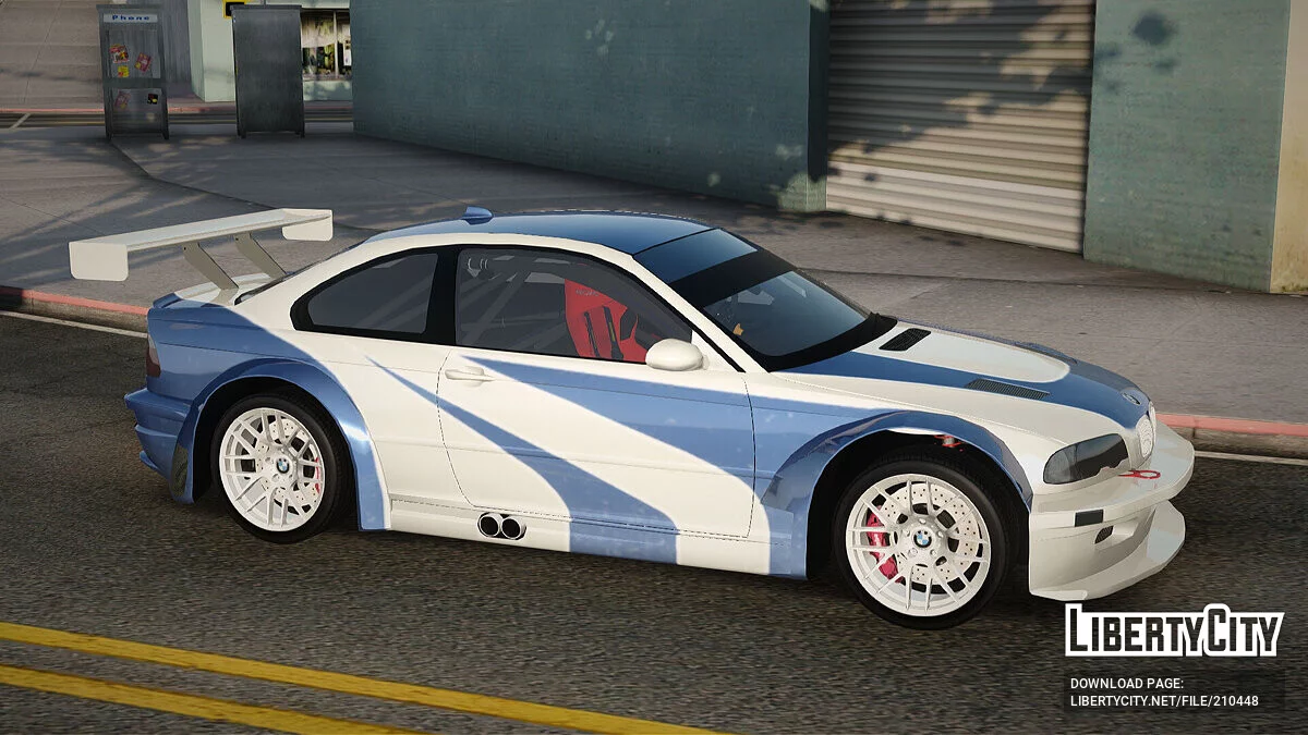 BMW M3 E46 GTR / GTA San Andreas