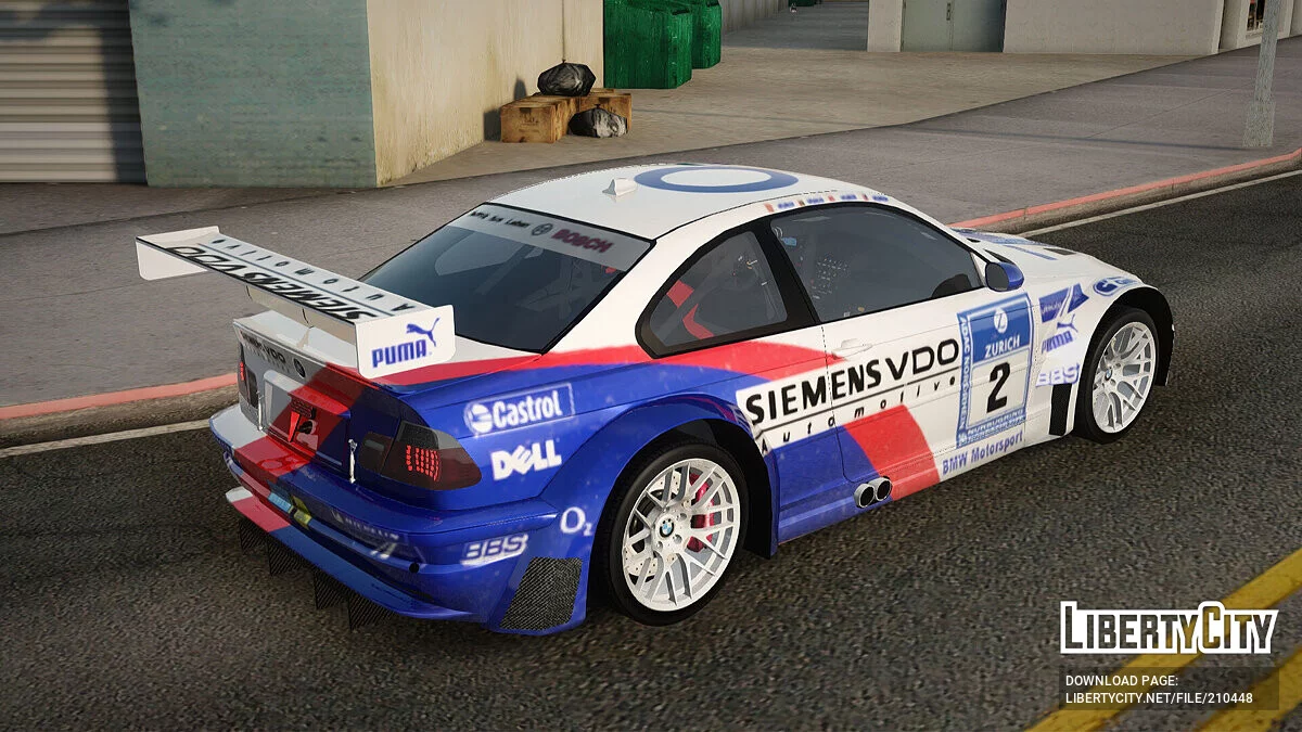 BMW M3 E46 GTR / GTA San Andreas
