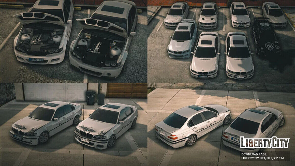 BMW M3 E46 SEDAN FACELIFT / GTA San Andreas