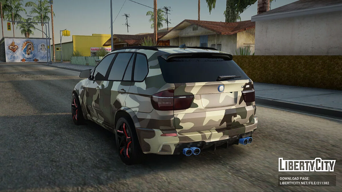 BMW X5 Камуфляж / GTA San Andreas