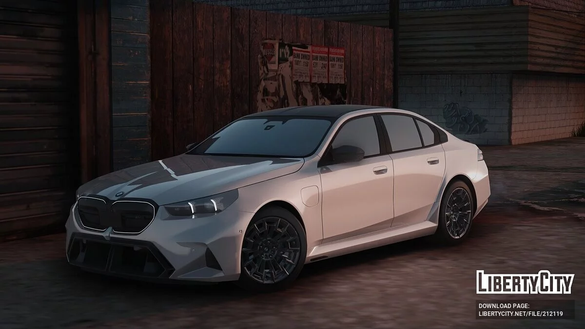 BMW M5 G60 2024 / GTA San Andreas