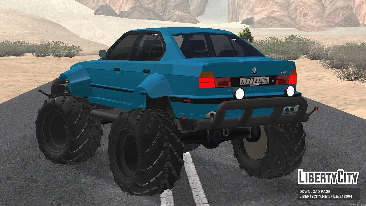 BMW M5 E34 4x4 + CCD / GTA San Andreas