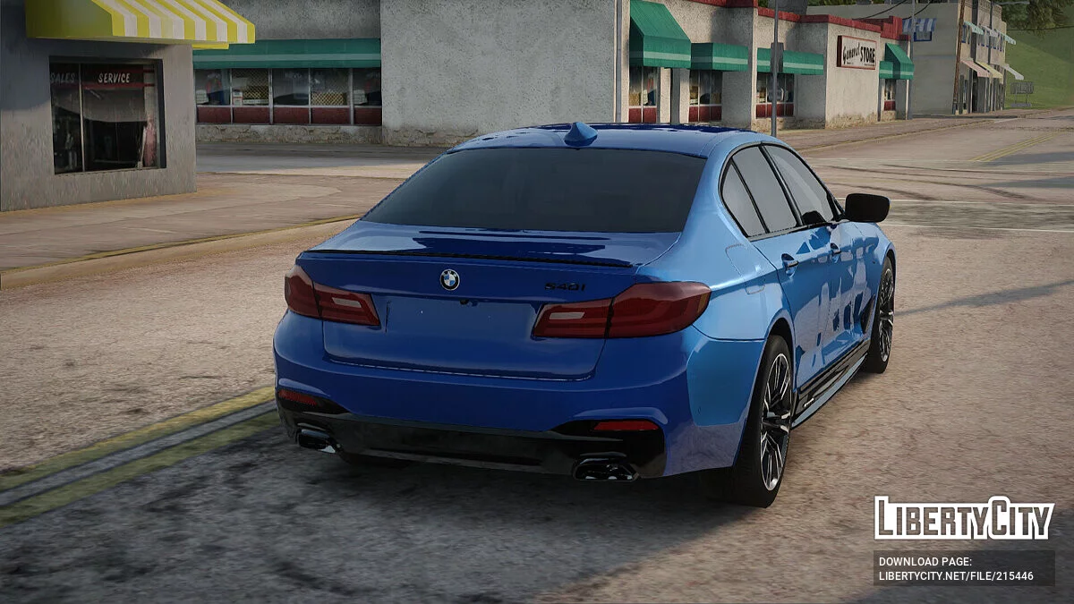 BMW 540i G30 / GTA San Andreas
