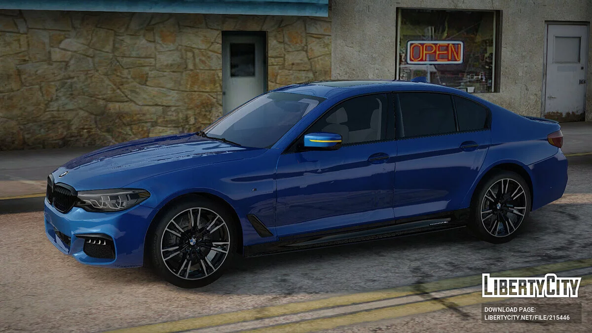 BMW 540i G30 / GTA San Andreas