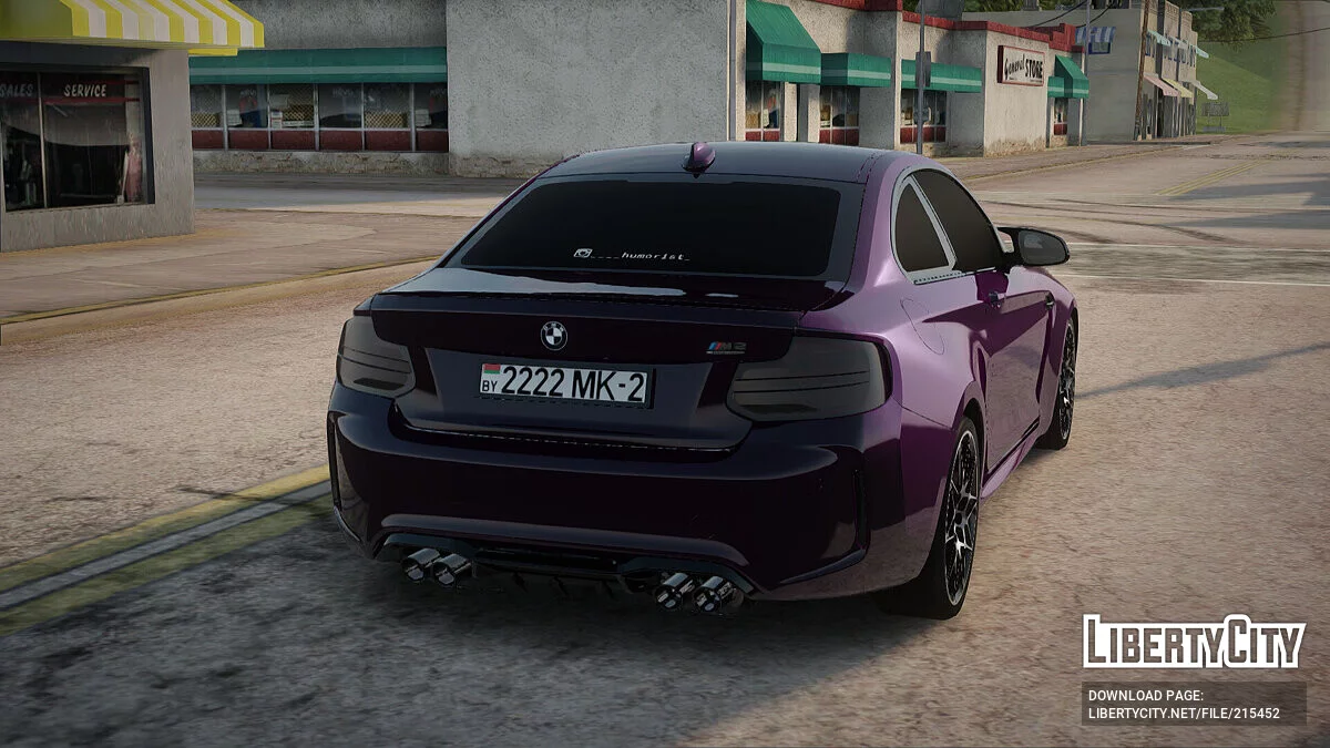 BMW M2 Competition 2018 / GTA San Andreas