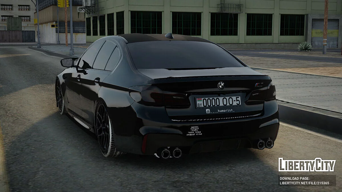 BMW M5 F90 Competition / GTA San Andreas