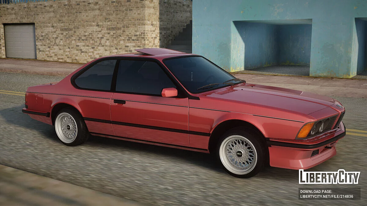BMW M6 E24 / GTA San Andreas