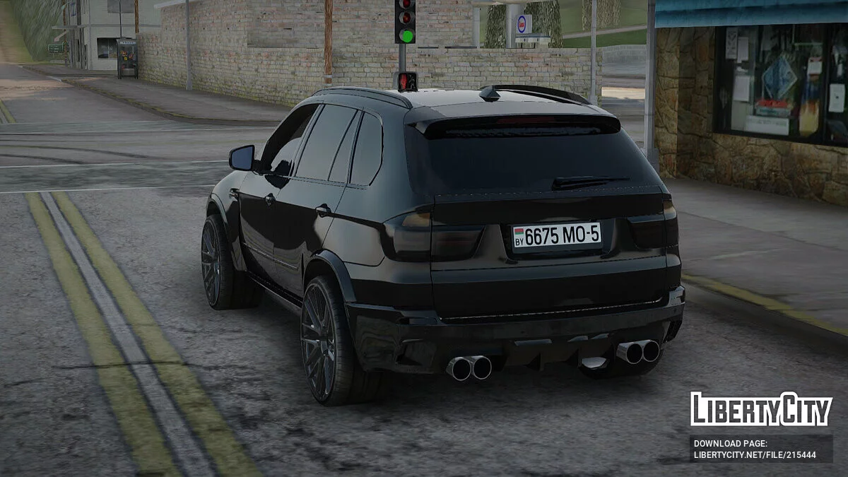 BMW X5M Vossen / GTA San Andreas