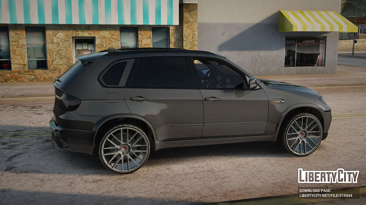 BMW X5M Vossen / GTA San Andreas