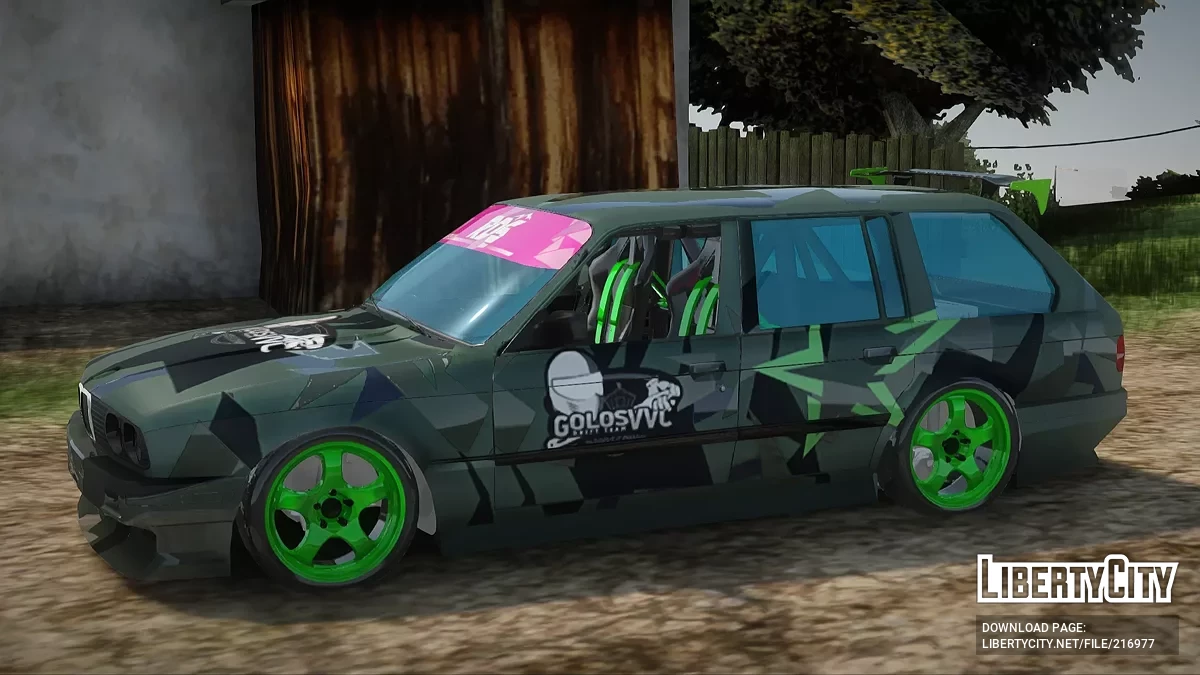 BMW E30 Touring Drift / GTA San Andreas