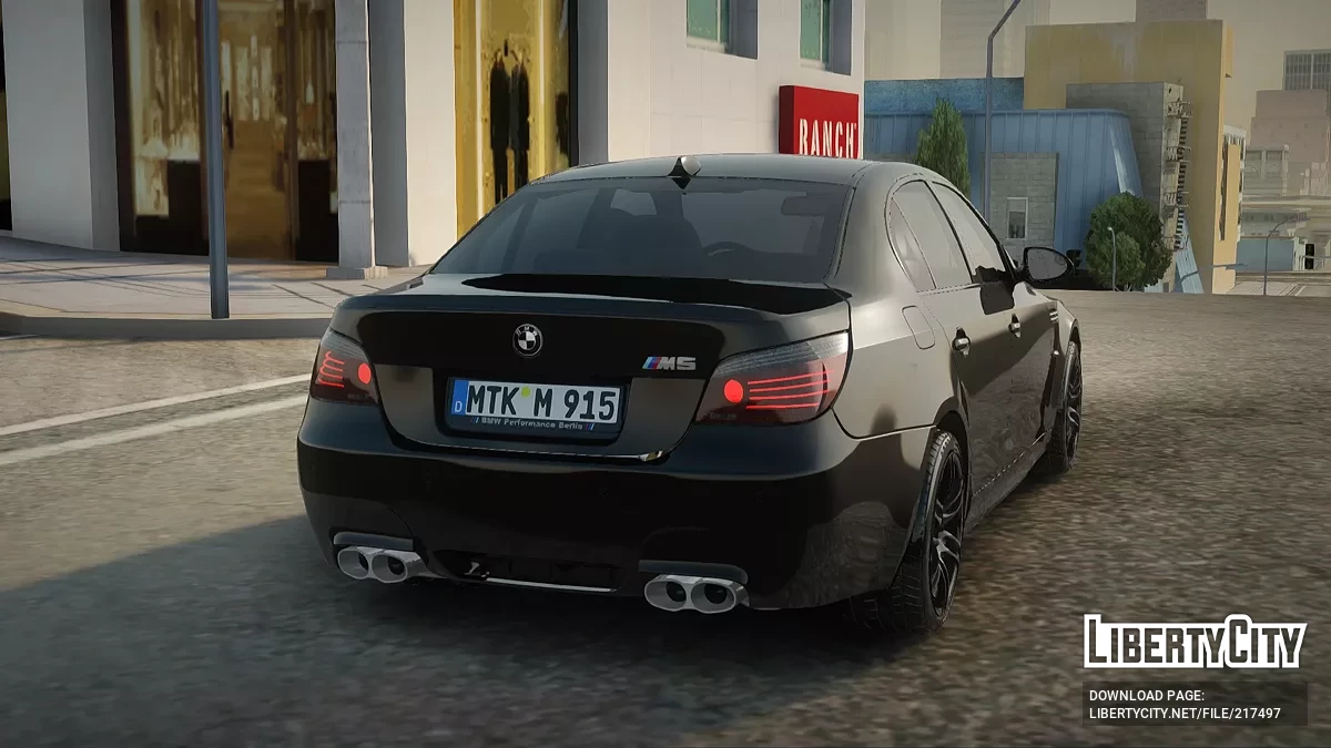 BMW M5 E60 / GTA San Andreas