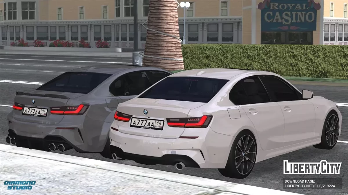 BMW 3-series G20 + CCD / GTA San Andreas