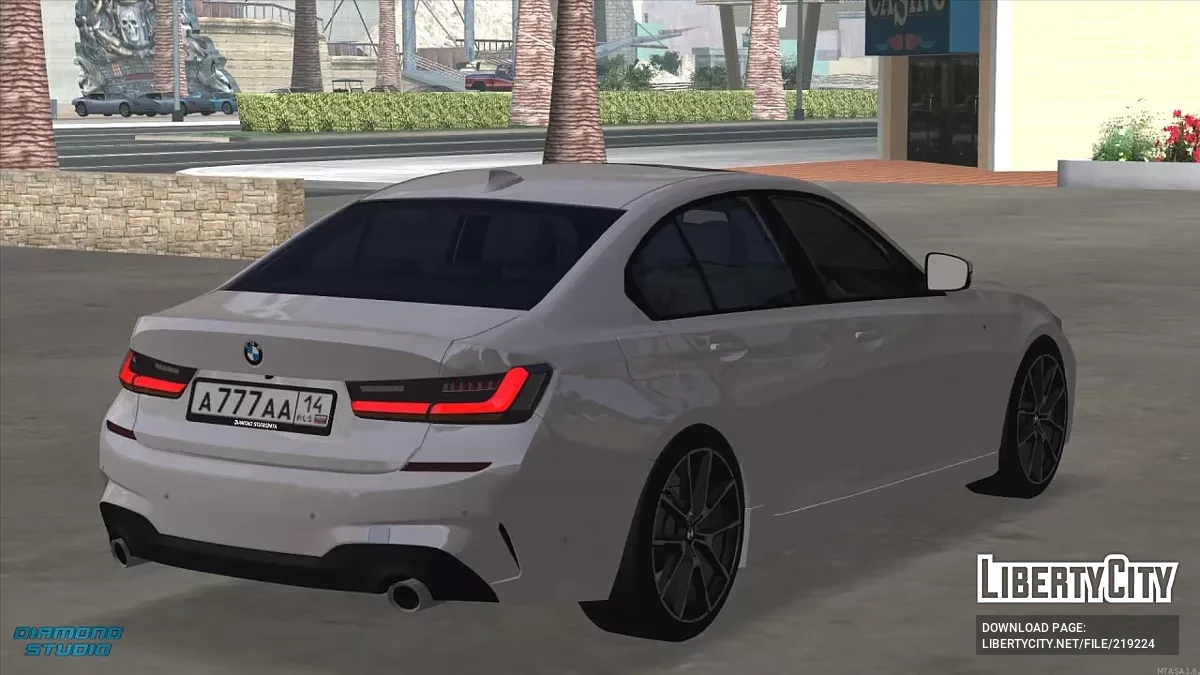 BMW 3-series G20 + CCD / GTA San Andreas