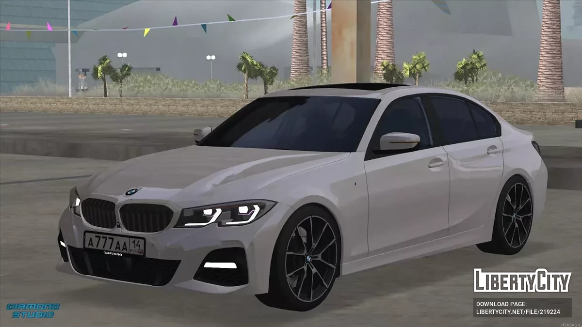 BMW 3-series G20 + CCD / GTA San Andreas