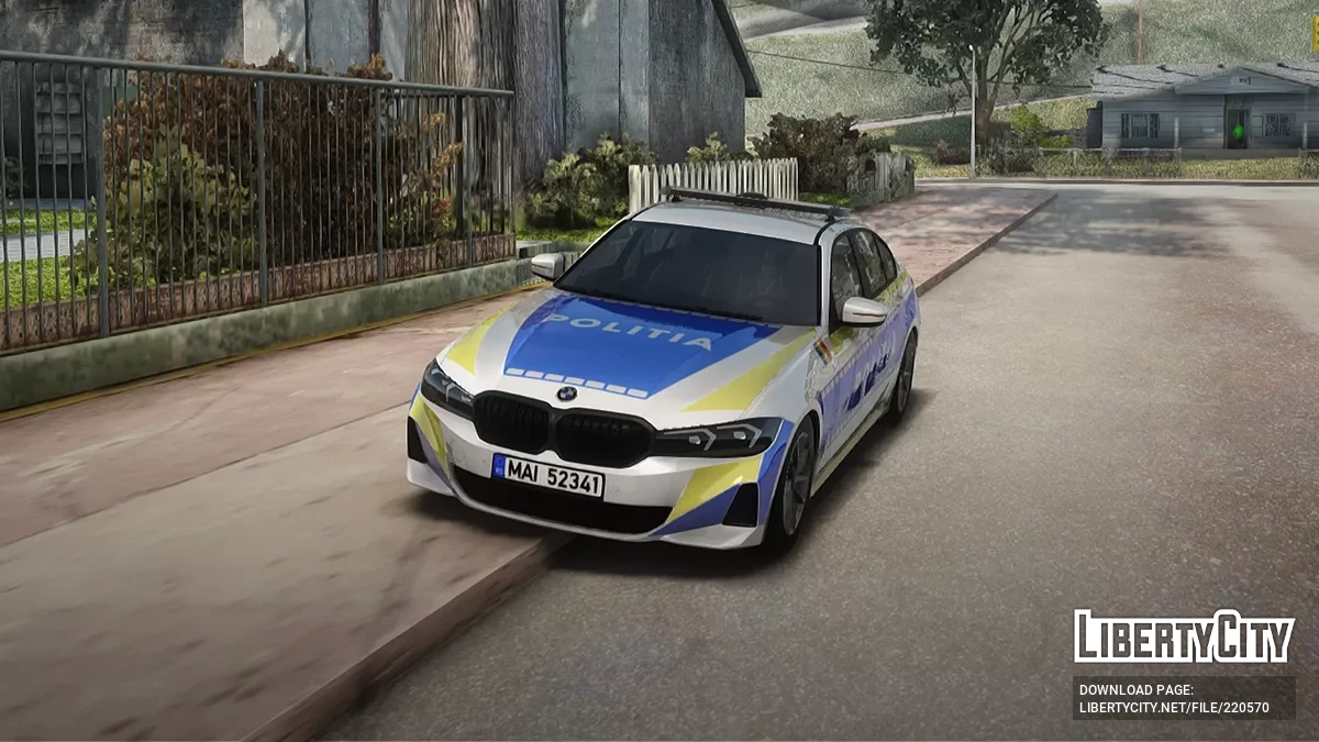 BMW 320i Romanian Police / GTA San Andreas