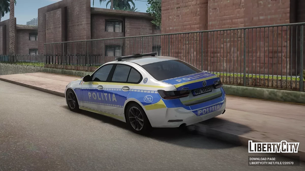 BMW 320i Romanian Police / GTA San Andreas