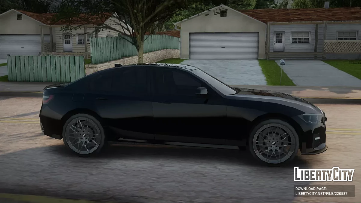 BMW M324I Unmarked Metropoliten Car Unit / GTA San Andreas